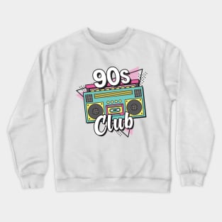 90s club Crewneck Sweatshirt